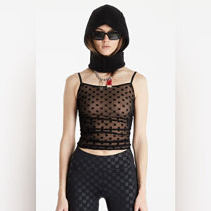 Misbhv Black Monogram Tank Top